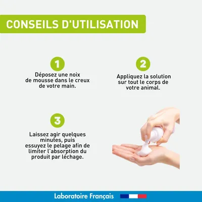 Vétoform Mousse Antiparasitaire Chien & Chat - 150ml