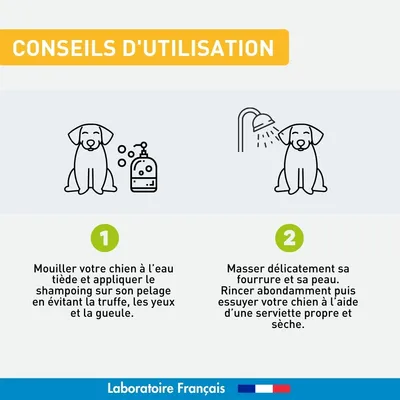 Vétoform Shampooing doux Chien - Usage Fréquent - 200ml