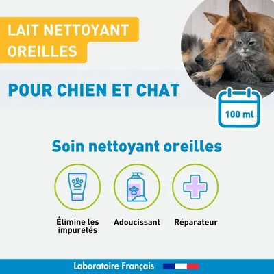 Vétoform Lotion Nettoyante Oreilles Chien et Chat - 100ml