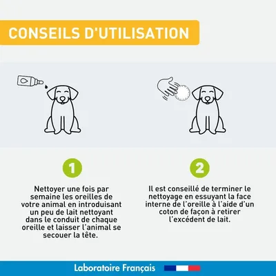 Vétoform Lotion Nettoyante Oreilles Chien et Chat - 100ml