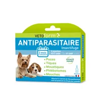 Vétoform Pipettes Antiparasitaires Petit Chien & Chiot - 3 mois