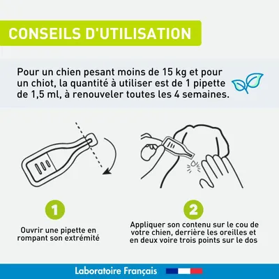 Vétoform Pipettes Antiparasitaires Petit Chien & Chiot