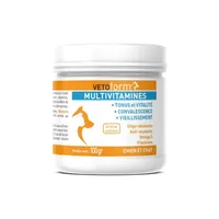Vétoform Multivitamines - Complément Alimentaire Chien et Chat - 100gr