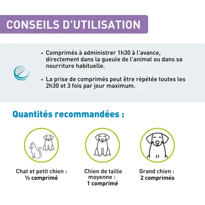 Vétoform Anti-Stress Chien & Chat - aux extraits de plantes - x20 comprimés Vétoform Anti-Stress Chien & Chat - aux extraits de plantes - x20 comprimés