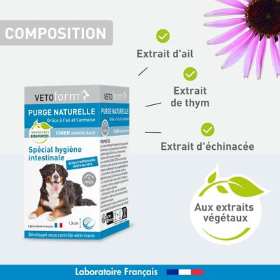 Vétoform Purge Naturelle Chien Grande Race