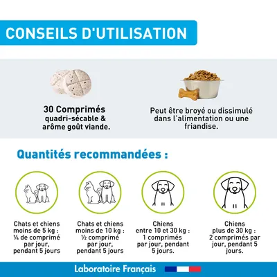 Vétoform Confort Respiratoire - Chien et Chat - x30 Comprimés Vétoform Confort Respiratoire - Chien et Chat - x30 Comprimés