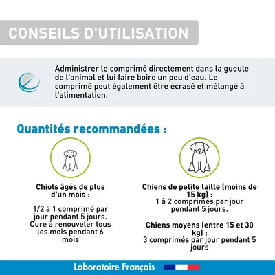 Vétoform Purge Naturelle Chien et Chiot - x50 Comprimés Vétoform Purge Naturelle Chien et Chiot - x50 Comprimés
