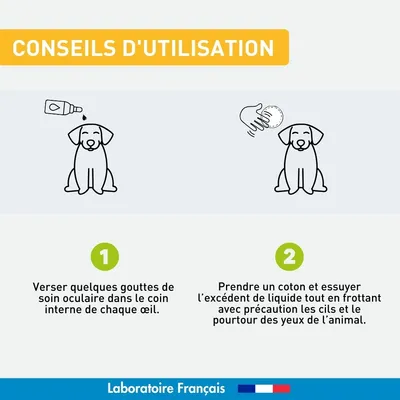 Vétoform Lotion Nettoyante Oculaire Chien et Chat - 100ml