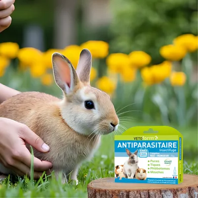 Vétoform Pipettes Antiparasitaires Petits Rongeurs - 3 mois de protection