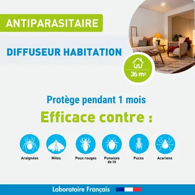 Vétoform Insecticide Habitat Spray Diffuseur 150ml