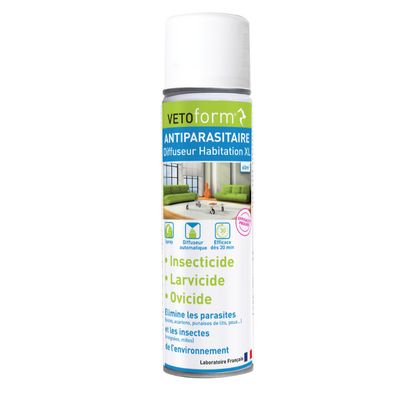 Vétoform Insecticide Habitat Spray Diffuseur Automatique - 250ml
