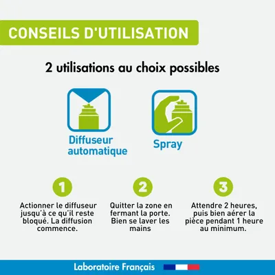 Vétoform Insecticide Habitat Spray Diffuseur Automatique - 250ml