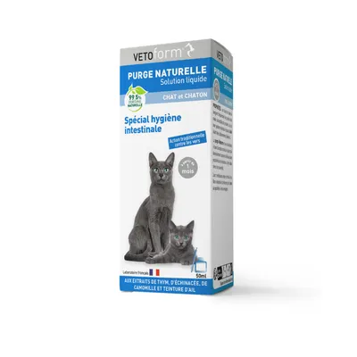 Vétoform Purge Liquide Chat et Chaton