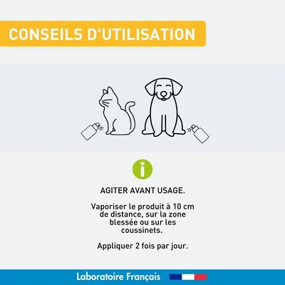 Vétoform Soin Coussinets Chien et Chat - Réparateur et Protecteur - 150ml