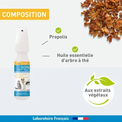 Vétoform Soin Coussinets Chien et Chat - Réparateur et Protecteur - 150ml