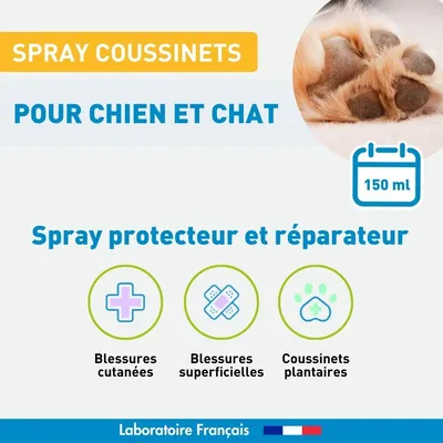 Vétoform Soin Coussinets Chien et Chat - Réparateur et Protecteur - 150ml