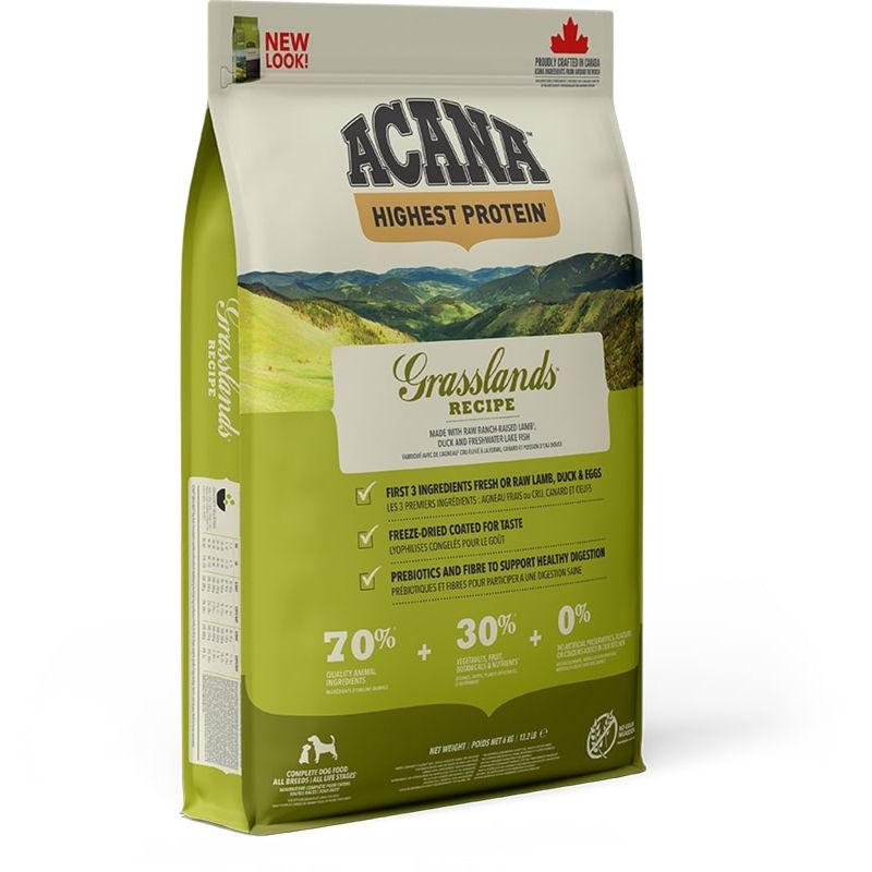 ACANA - Croquettes Chien - Highest Protein Grasslands 6 kg