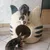 MariGold Grotte pour chat en feutre de laine nordique Yeti