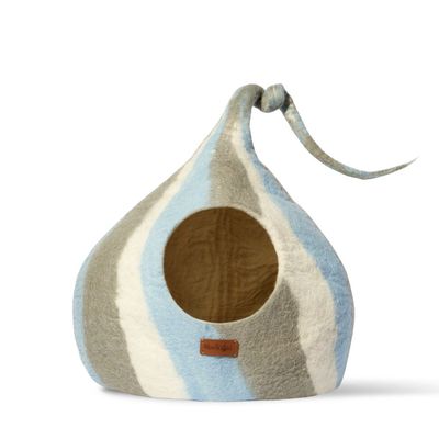 MariGold Niche pour chat en feutre de laine – Wave