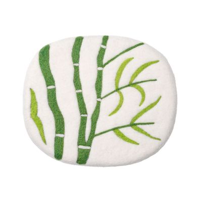 MariGold Coussin pour chat en feutre de laine naturelle Bambou-Grin