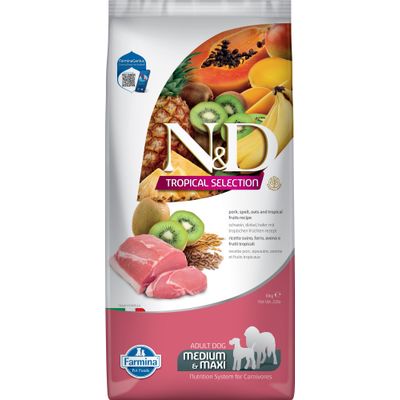 N&D - Aliment Chien - Tropical Porc