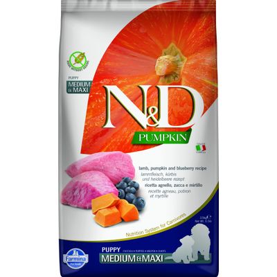 Farmina - Nourriture pour chiots - N&D Pumpkin Agneau