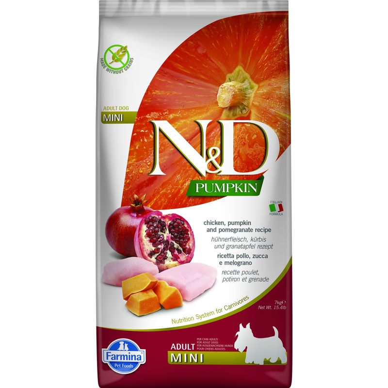 N&D - Aliment Chien - Pumpkin Poulet petit races