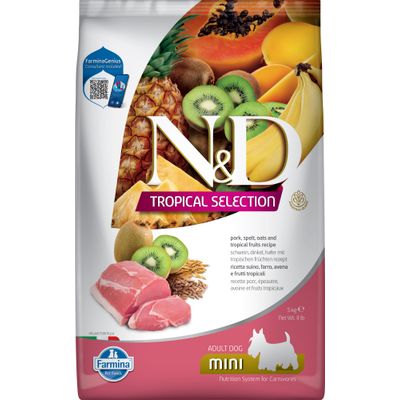 N&D - Nourriture pour chien - Tropical Porc petit races