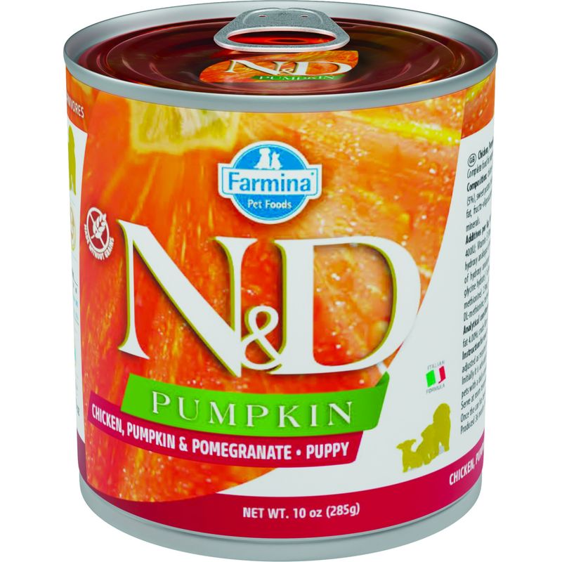 N&D Pumpkin - Nourriture humide chiots Poulet
