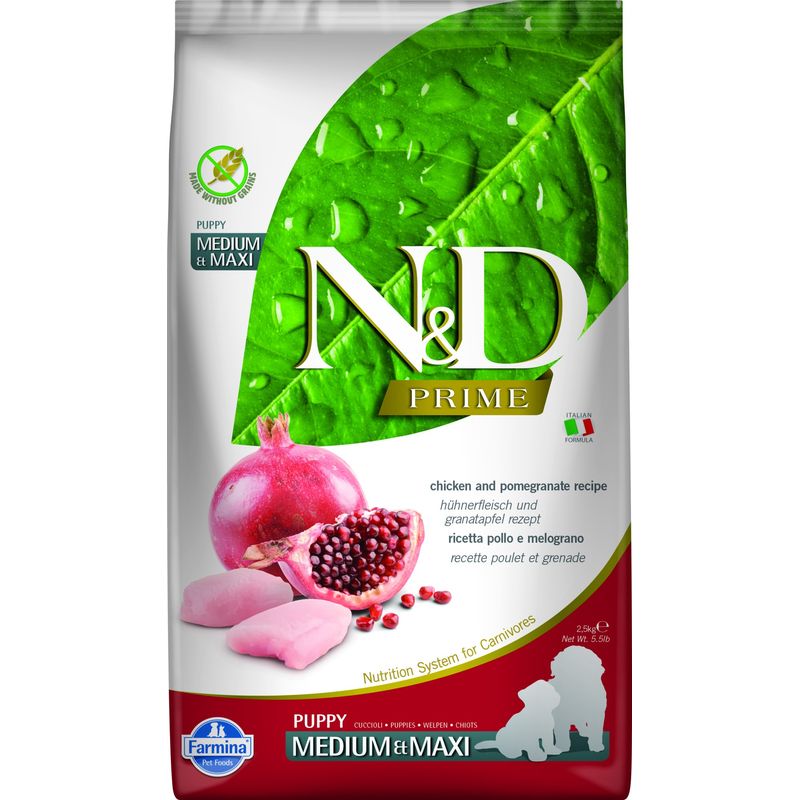 N&D - Croquettes Chiot - Prime Poulet