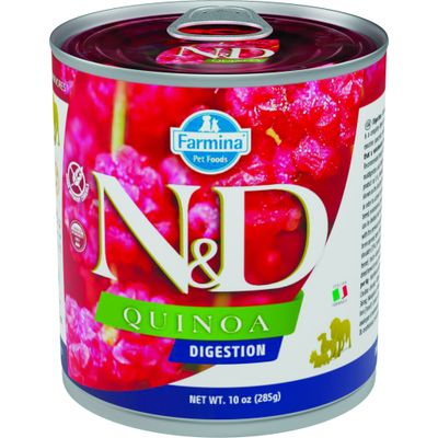 N&D Quinoa Digestion Agneau 285g - par 6 pièces