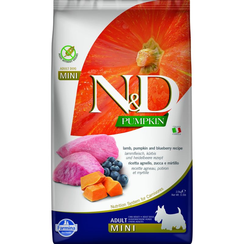 N&D Pumpkin - Alimentation Chien - Agneau petit races