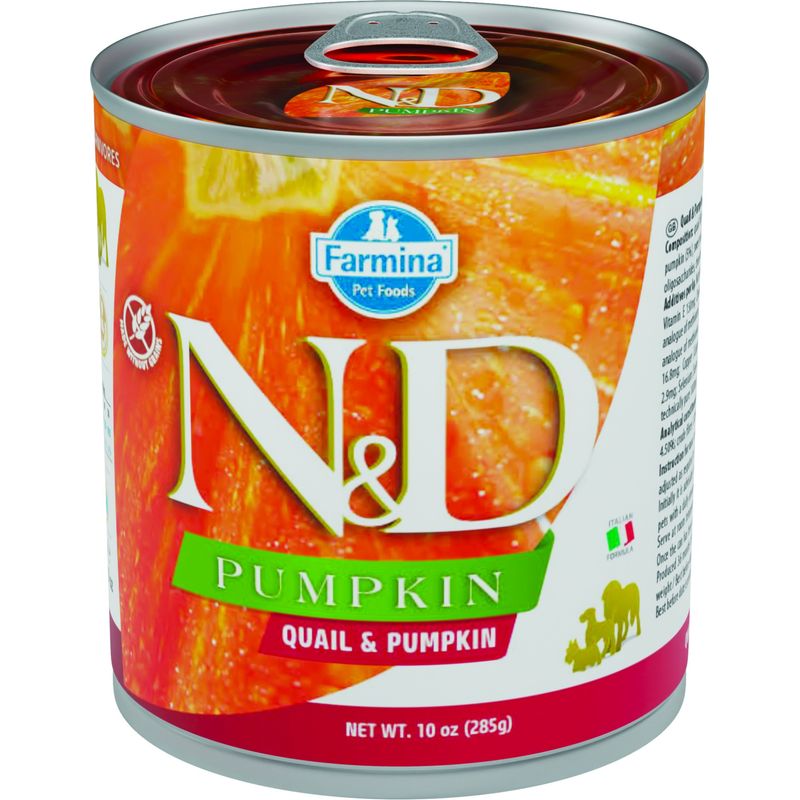 N&D Pumpkin - Nourriture humide pour chiens - Caille