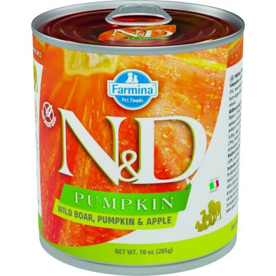 N&D Pumpkin - Nourriture humide pour chiens - Sanglier