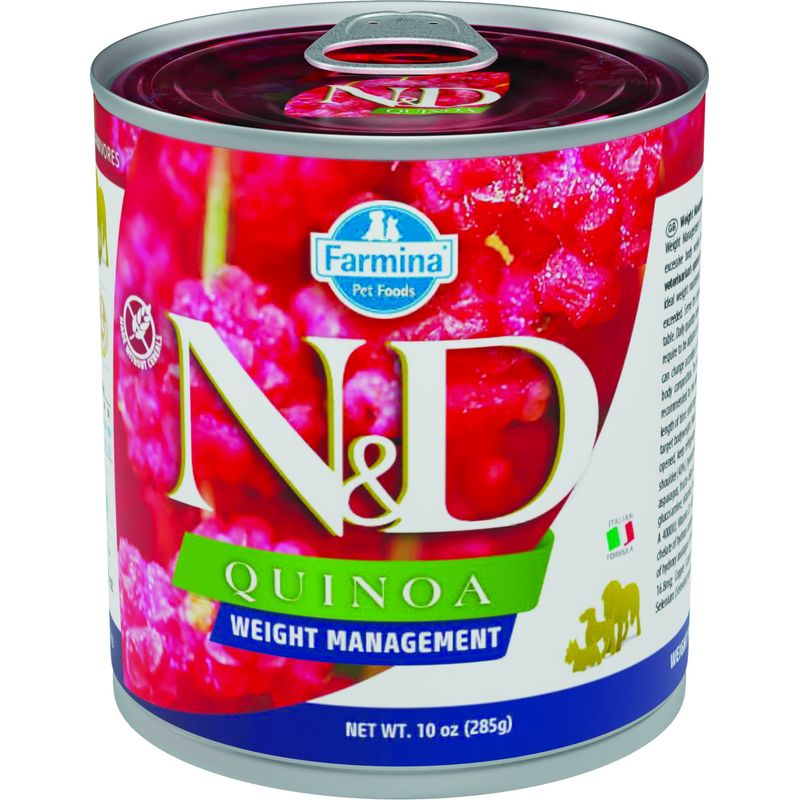 FARMINA - Alimentation humide - N&D Quinoa Weight Management Agneau