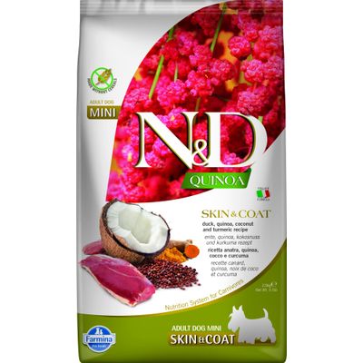N&D - Aliment Chien - Quinoa Skin & Coat Canard
