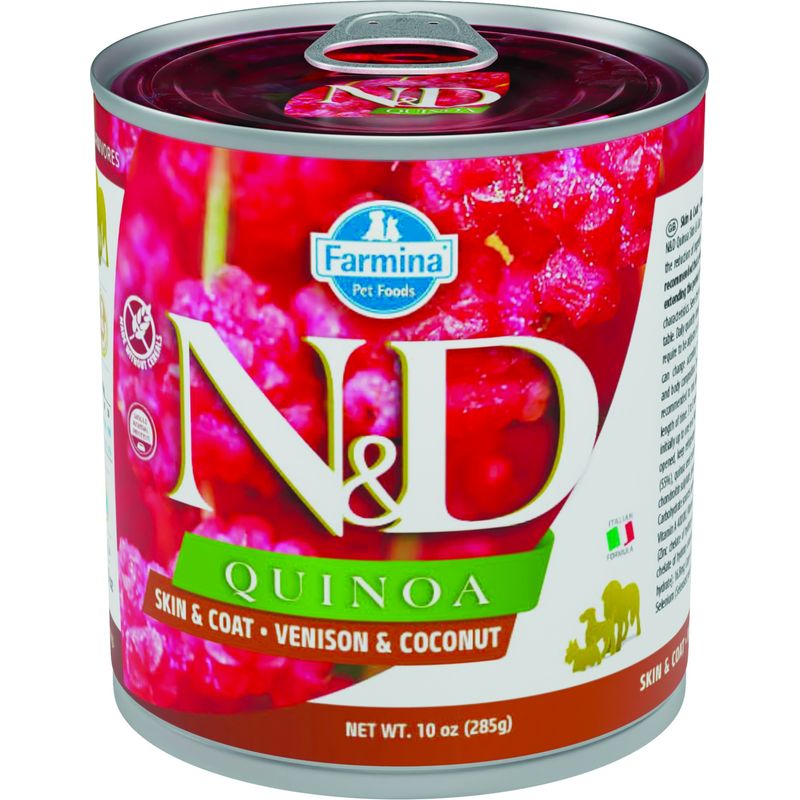 Farmina - Alimentation Chien - N&D Quinoa Skin & Coat Cerf