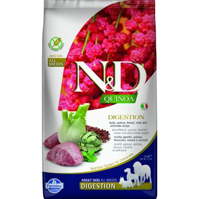Farmina - Alimentation pour chien - N&D Quinoa Digestion Agneau