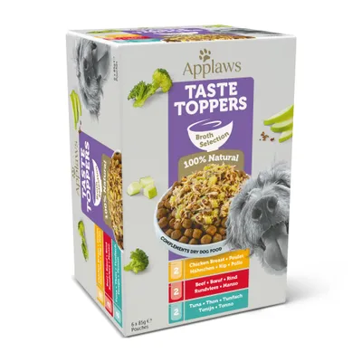 Applaws - Toppers pour chien - Multipack en bouillon Applaws - Toppers pour chien - Multipack en bouillon
