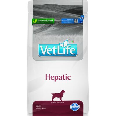 VET LIFE - Aliment diététique - Hepatic 2 kg
