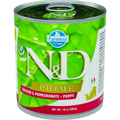 N&D - Nourriture humide chiot - Prime Poulet