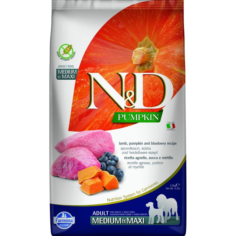 N&D Pumpkin - Aliment Chien - Agneau