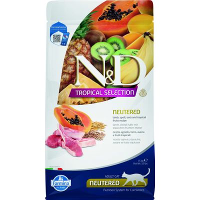N&D - Nourriture pour chat - Tropical Agneau