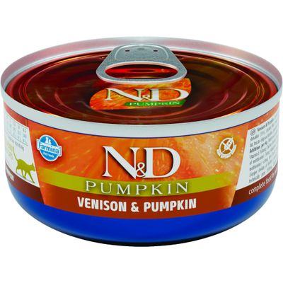 N&D Pumpkin - Nourriture humide pour chats Cerf