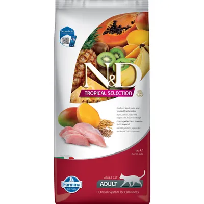 N&D - Croquettes pour chat - Tropical Poulet 300 g