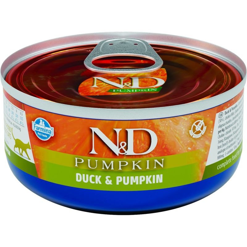 N&D - Nourriture humide pour chats - Pumpkin Canard