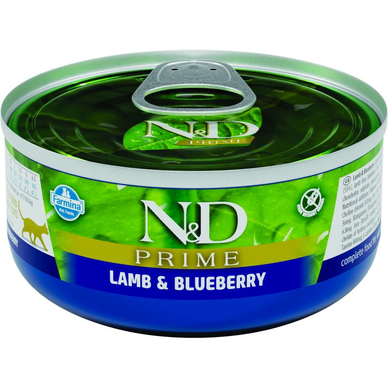 N&D - Nourriture humide pour chats - Prime Agneau