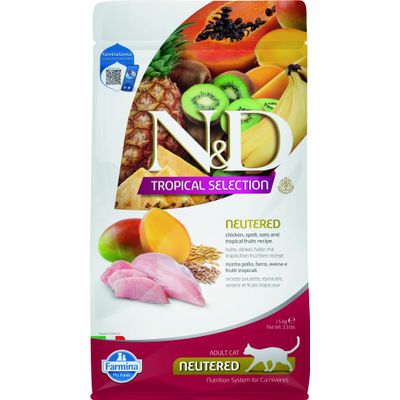 N&D - Nourriture pour chat - Tropical Poulet