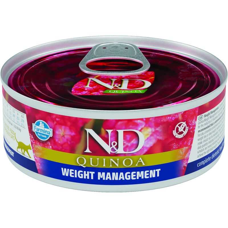 N&D Quinoa - Aliment humide - Weight Management Agneau