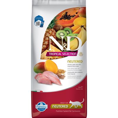 N&D - Nourriture pour chat - Tropical Poulet